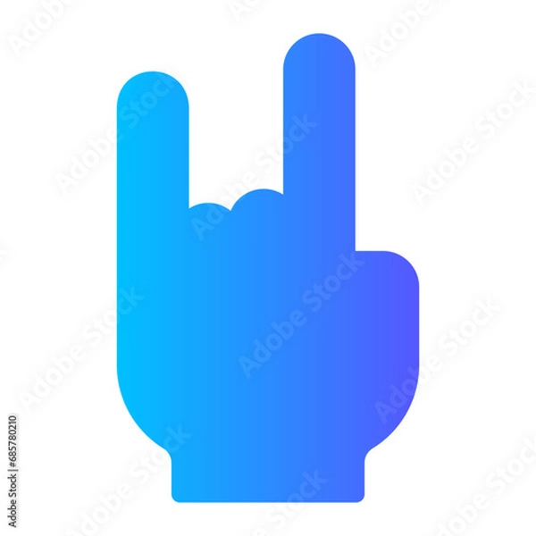 Obraz maloik gradient icon