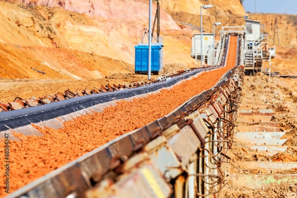 Obraz open mining pit