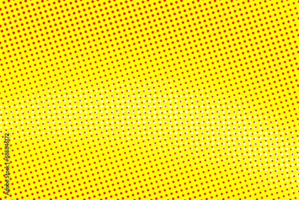 Obraz Artistic background wallpaper with color halftone effect