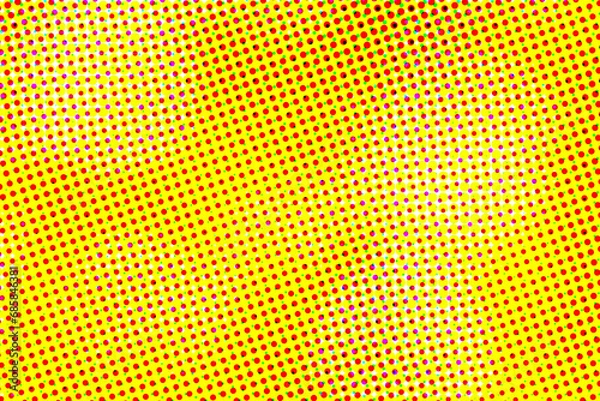 Obraz Artistic background wallpaper with color halftone effect