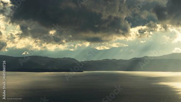 Obraz sunset over the sea