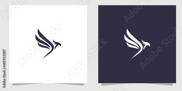 Obraz eagle logo design vector