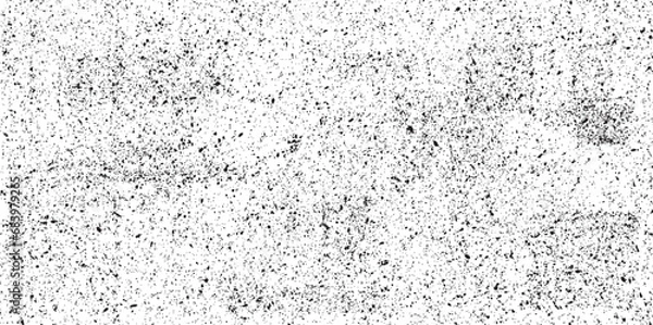 Fototapeta Dust and scratches design, aged photo editor layer, black grunge abstract background, white dust and scratches on a black background. dirt overlay or screen effect use for grunge background vintage.
