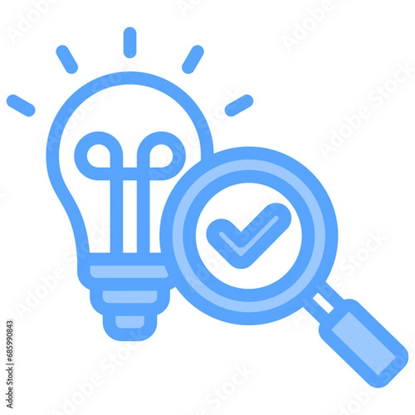 Fototapeta Clarify Blue Icon