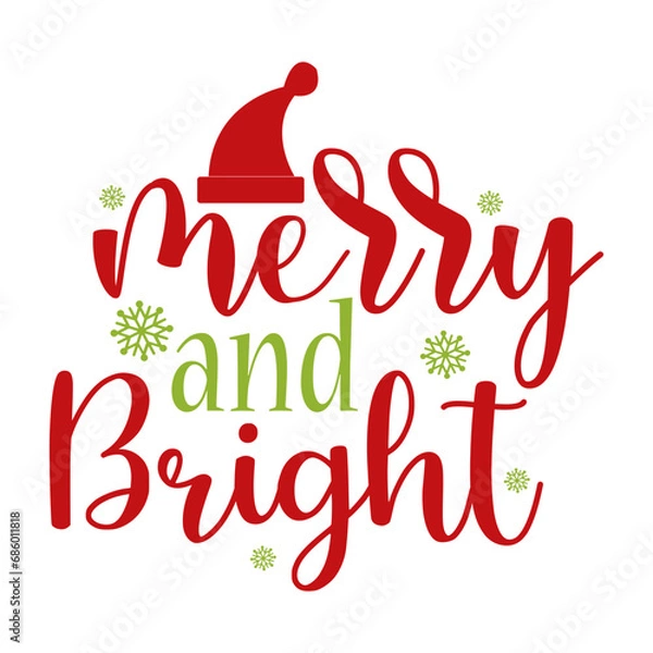 Obraz merry and bright