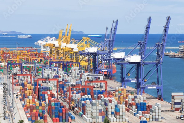 Obraz Container Terminal