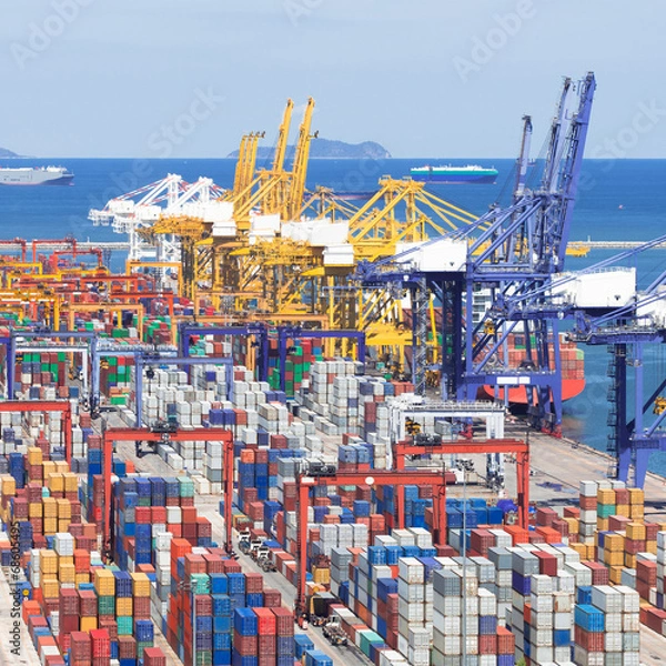 Obraz Container Terminal