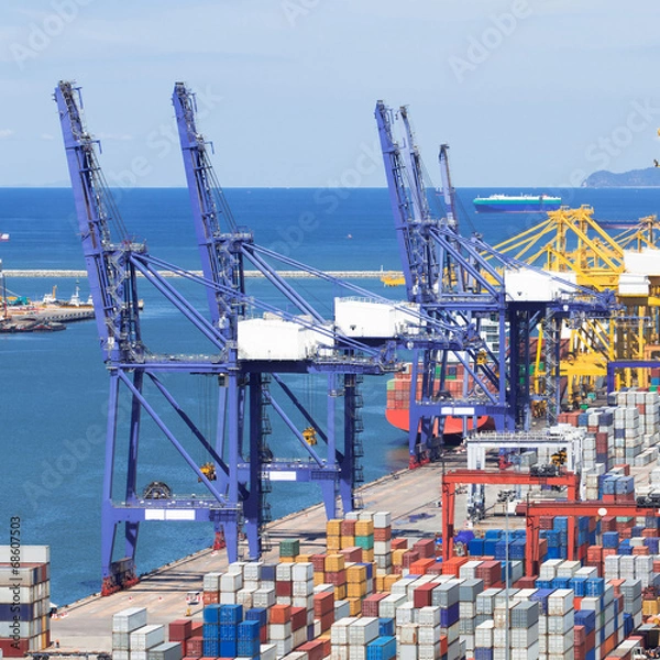 Obraz Container Terminal