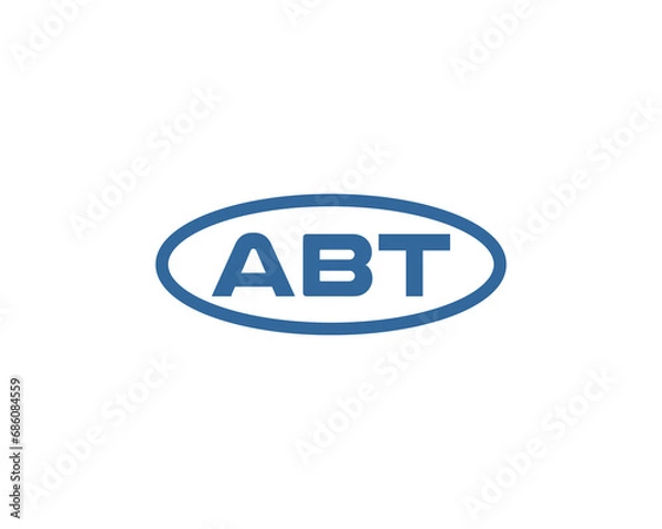 Obraz ABT logo design vector template