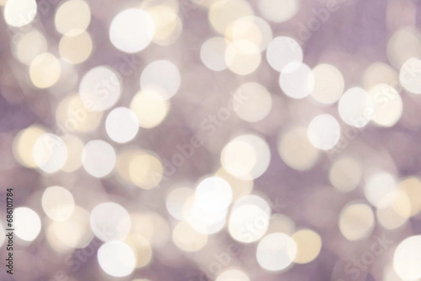 Obraz Abstract light bokeh background.
Abstract bokeh on a light purple background. 
Abstract christmas background with bokeh. 
Abstract background with bokeh.