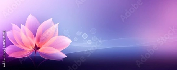 Obraz Horizontal abstract purple and pink flowers background. Spring banner for 8 march woman´s day and mother's day, large copy space for text. wallpaper and banner