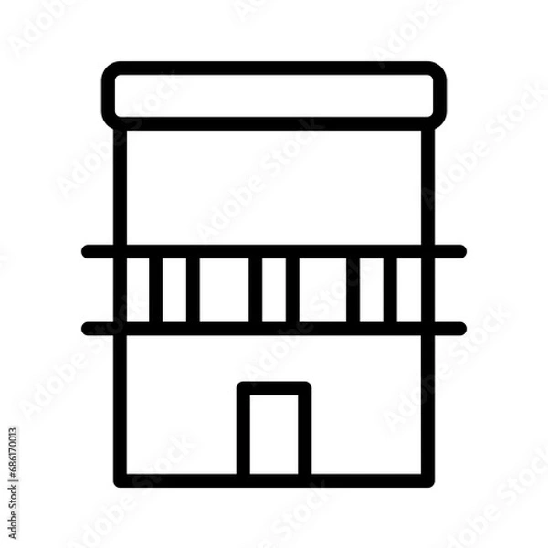 Obraz City Element Park Outline Icon