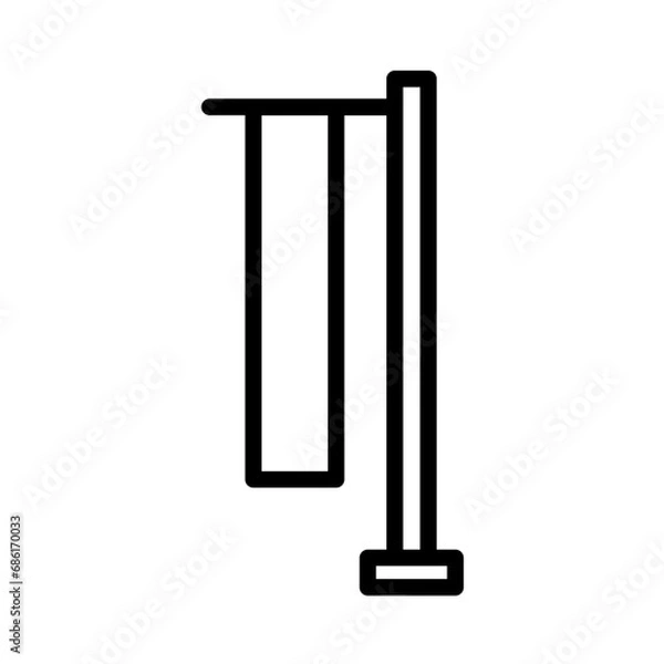 Obraz Flag Poster Banner Outline Icon