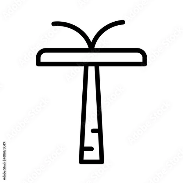 Obraz Nature Plant Tree Outline Icon