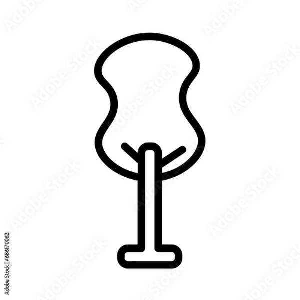Obraz Nature Plant Tree Outline Icon