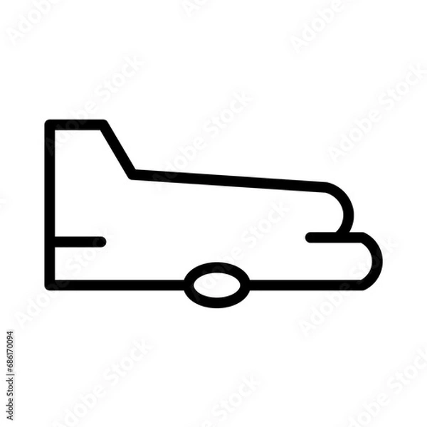 Obraz Airplane Flight Plane Outline Icon