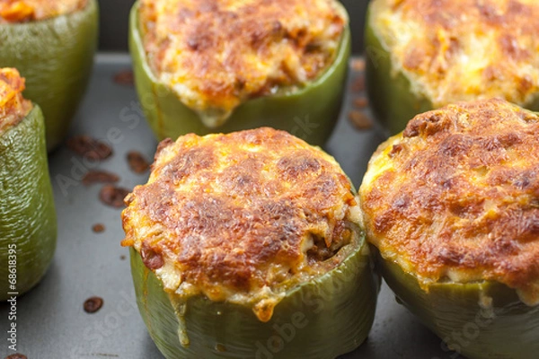 Fototapeta Stuffed Peppers