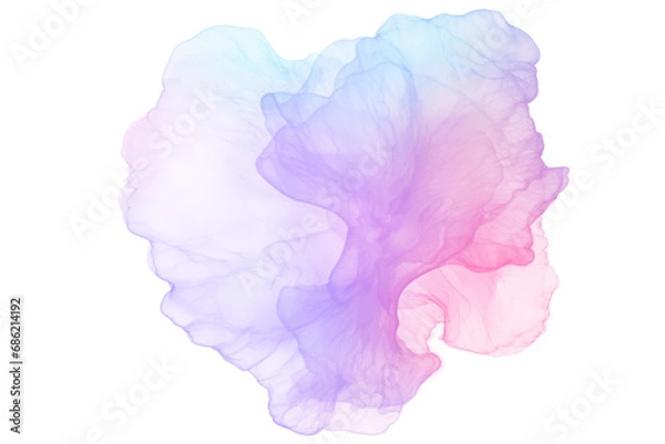 Fototapeta Abstract pink and purple watercolor background, shape, design element. Colorful hand painted texture. abstract splash background