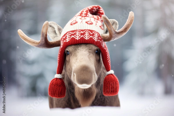 Fototapeta Christmas Reindeer