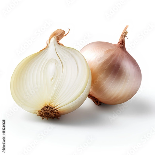 Fototapeta onion isolated on white