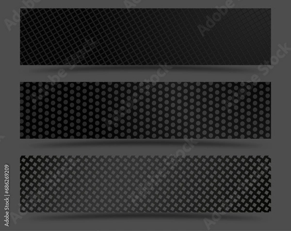 Fototapeta Dark background. A set of templates for decorations, decoration, creative design and creative ideas