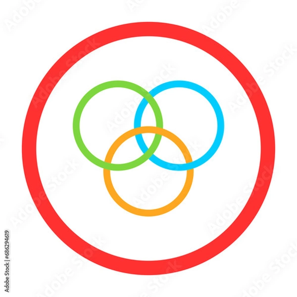 Obraz Color Mixer Icon