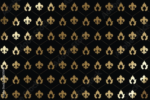 Fototapeta seamless pattern with ornament