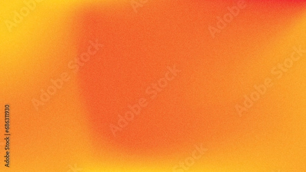 Obraz Orange Gradient Background, Abstract Orange Grainy Gradient Background Vector