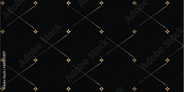 Fototapeta seamless pattern with stars