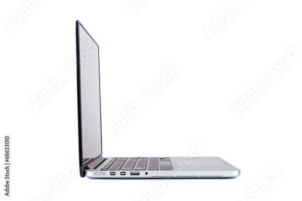 Fototapeta Pojedynczy laptop