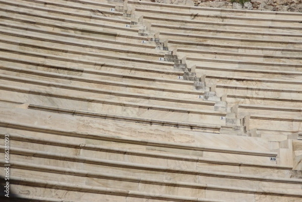 Fototapeta odeón de herodes ático