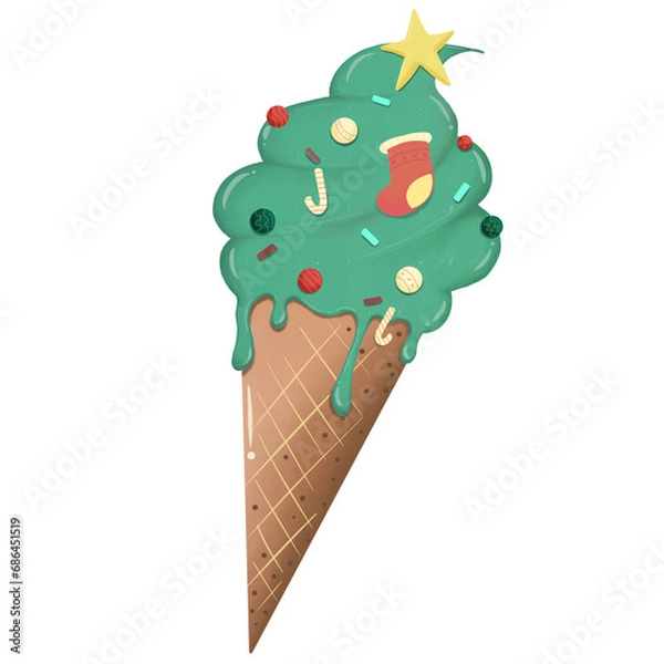 Obraz Christmas Popsicles