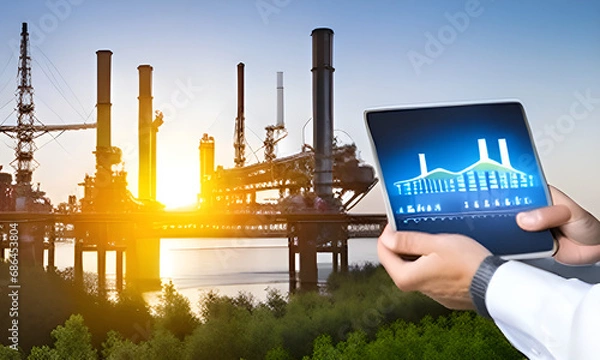Obraz industry concept