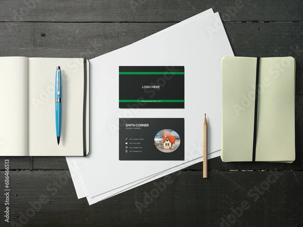 Obraz Business Card Mockup