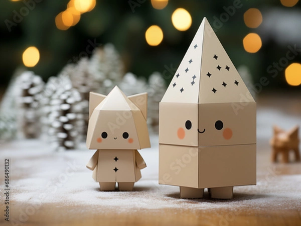 Fototapeta christmas tree toy