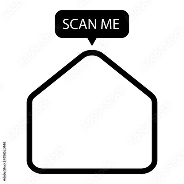 Obraz Scan Me Barcode