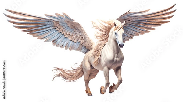 Fototapeta ペガサスのイメージ - image of Pegasus - No6-5 Generative AI