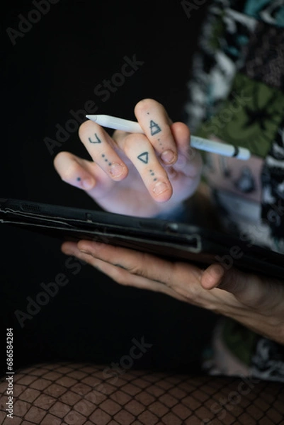 Fototapeta Disegnare