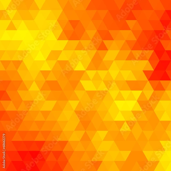 Fototapeta Multicolor Abstract Background Consisting of Triangles