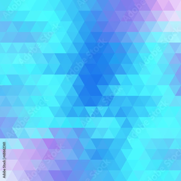Fototapeta Multicolor Abstract Background Consisting of Triangles