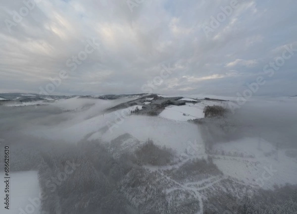 Fototapeta Luftbild Sauerland