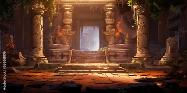 Obraz Anime Background