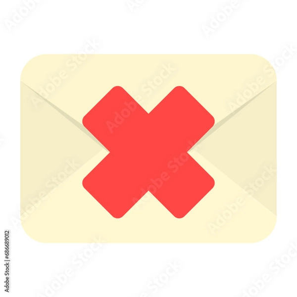 Obraz Mail And Cloud Icon Vector illustration