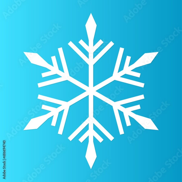 Fototapeta Snowflake Icon