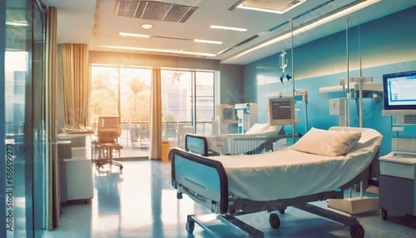 Obraz interior of a hospital