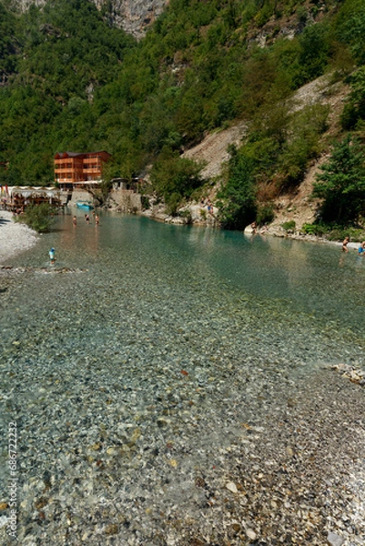 Obraz Koman See Albanien