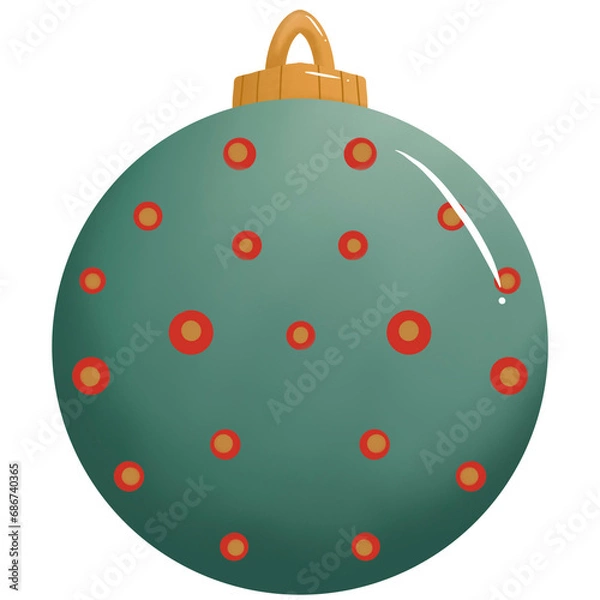 Obraz Christmas balls 4