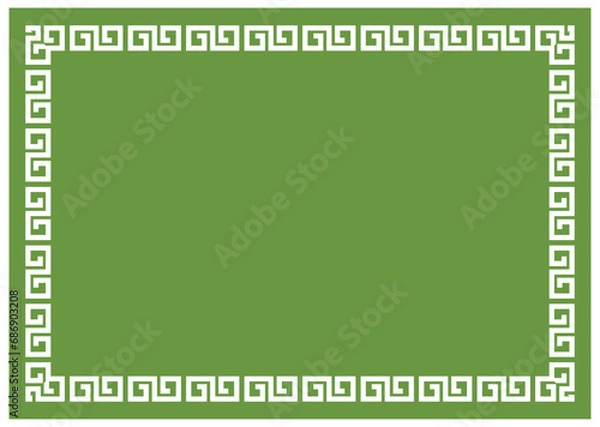 Obraz 中華風　フレームイラスト	