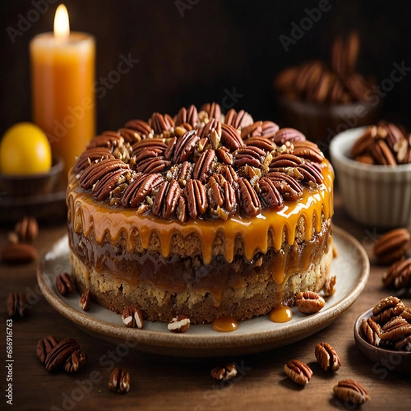 Fototapeta 행복한 시간을 더욱 빛나게 만들어주는 케익