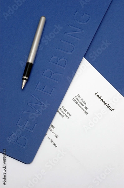 Obraz Bewerbung 13